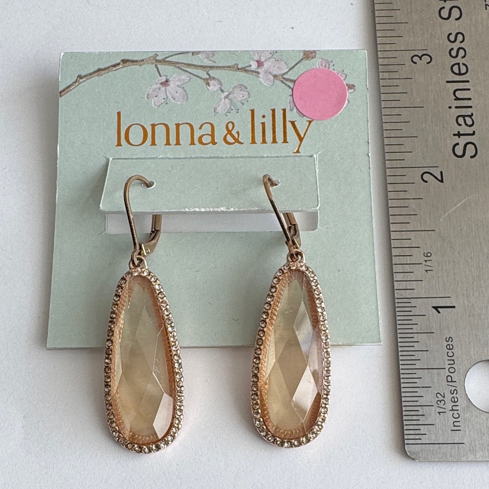 Lonna & Lilly Gold-Tone Teardrop Earrings